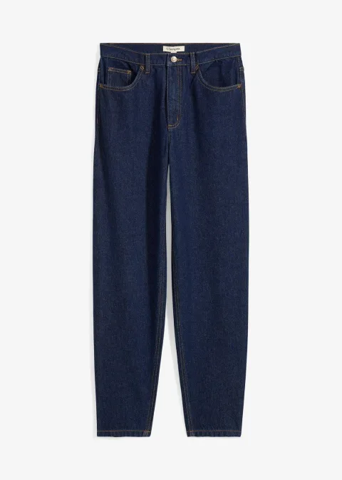 Jean mom taille haute, cropped