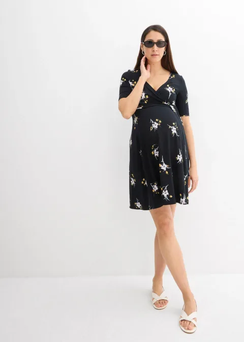 Robe de grossesse et d’allaitement en viscose douce