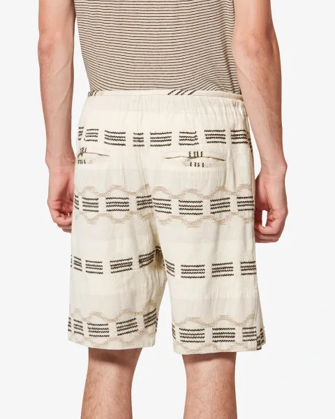 Short Deliann - Homme - Écru - Taille XL