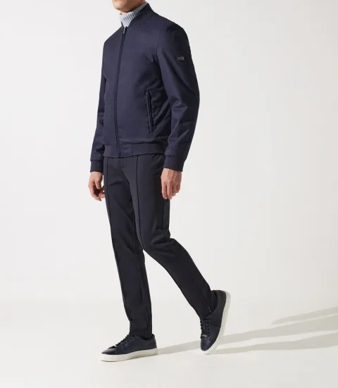 IZAC - Blouson teddy marine MANILLE