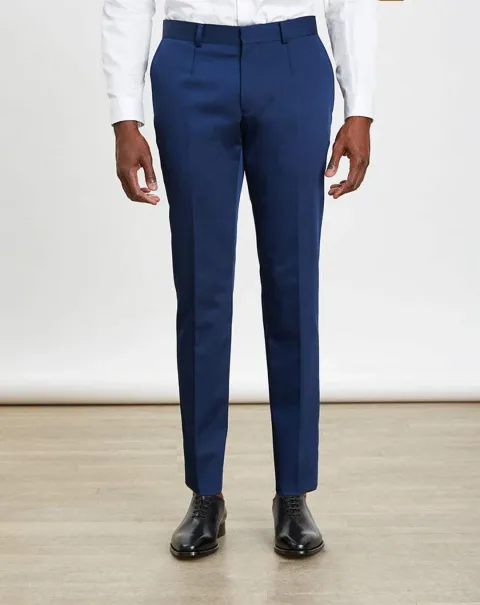 IZAC - PANTALON VILLE SUNAC BLEU