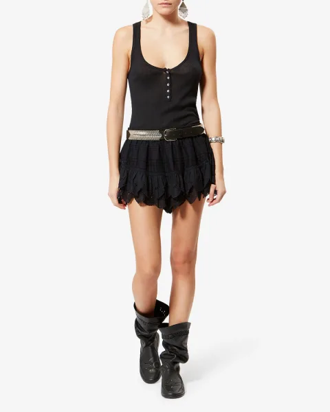 Short Puria - Femme - Bleu Clair - Taille 42 - Marant Étoile