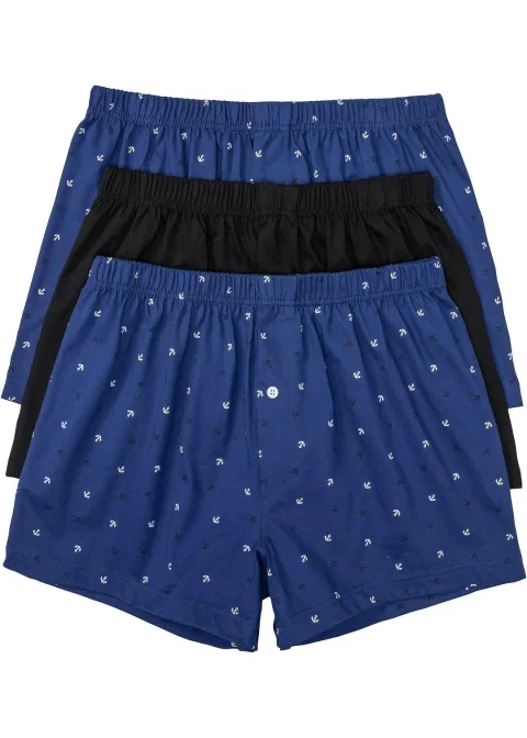 Lot de 3 caleçons en jersey coton