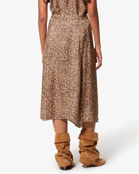 Jupe Cacia - Femme - Ocre - Taille 42