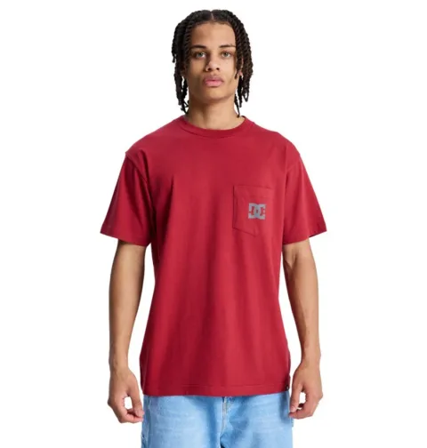 Star Pocket - T-shirt à manches courtes Rouge Homme