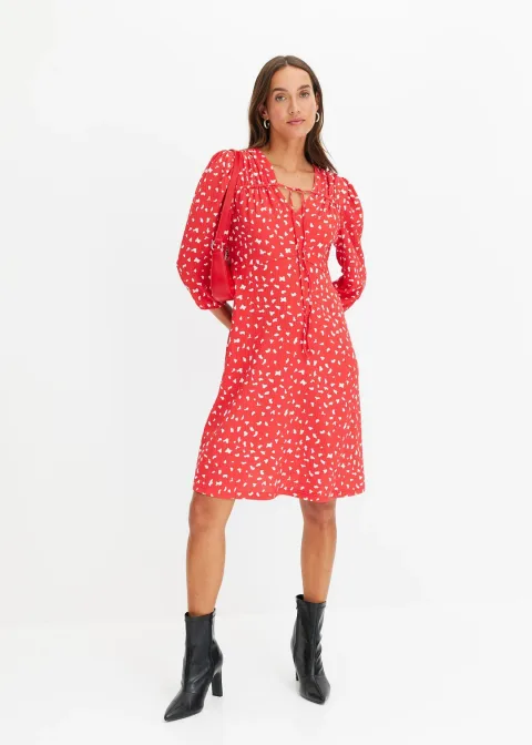 Robe trapèze en jersey
