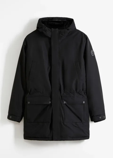 Parka d’hiver imperméable avec duvet véritable