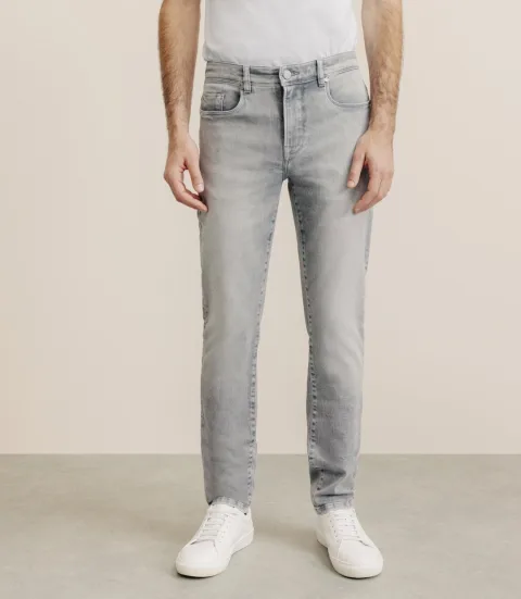 IZAC - Jean coupe slim gris