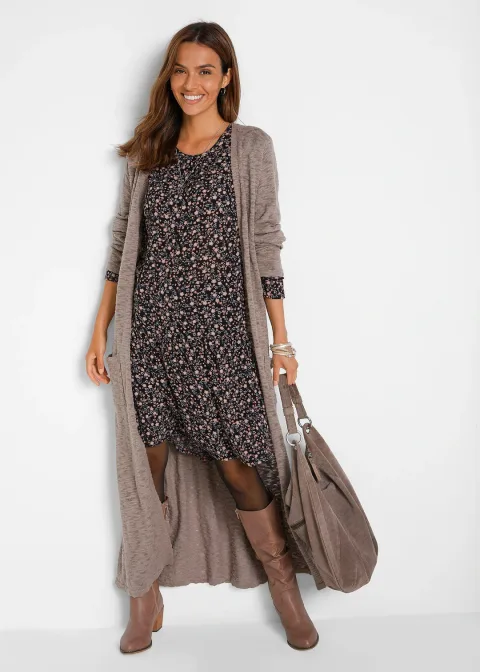 Robe en viscose fluide