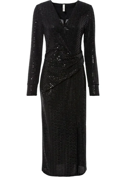 Robe ajustée à sequins