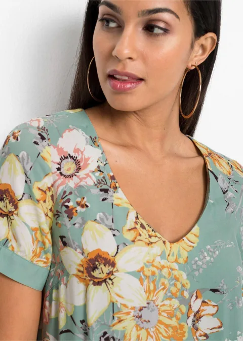Robe en viscose fluide