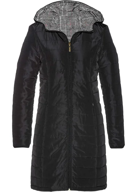 Manteau matelassé réversible