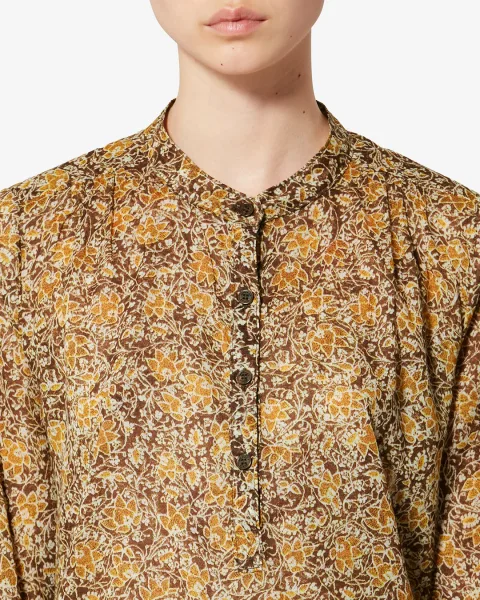 Blouse Maria - Femme - Kaki - Taille 44 - Marant Étoile