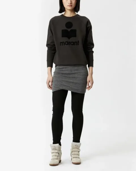 Sweatshirt Logo Milly - Femme - Écru - Taille 34 - Marant Étoile