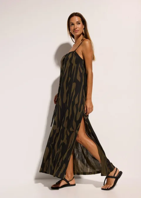 Robe de plage en viscose