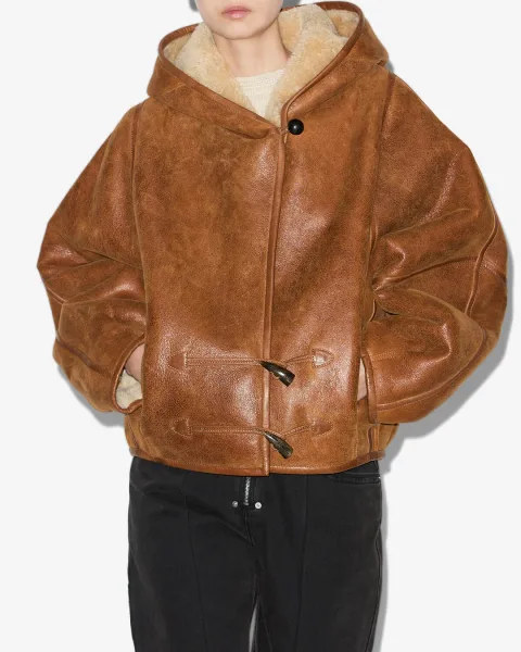 Manteau Amiel - Femme - Cognac - Taille 40