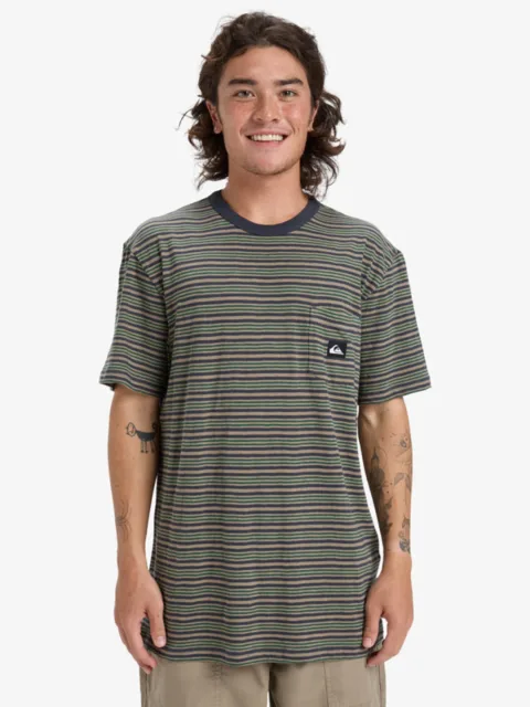 Onyx Striped - T-Shirt à manches courtes pour Homme Beige