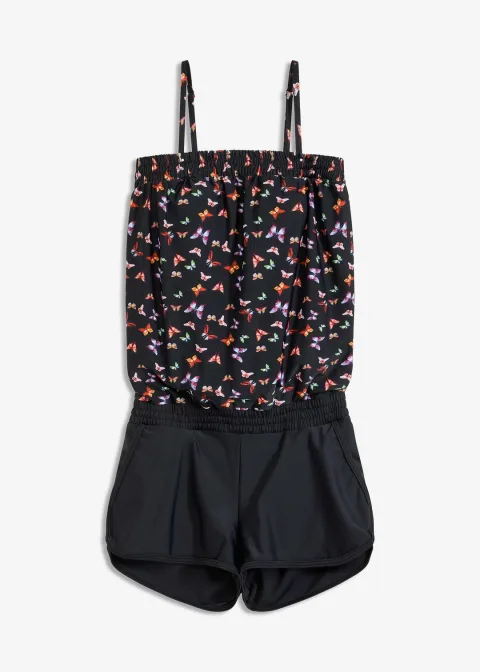 Maillot de bain combishort avec slip intérieur