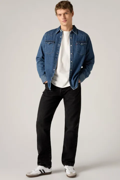 Jean Levi's 501 Original - Homme - Bleu / One Wash - 42X34