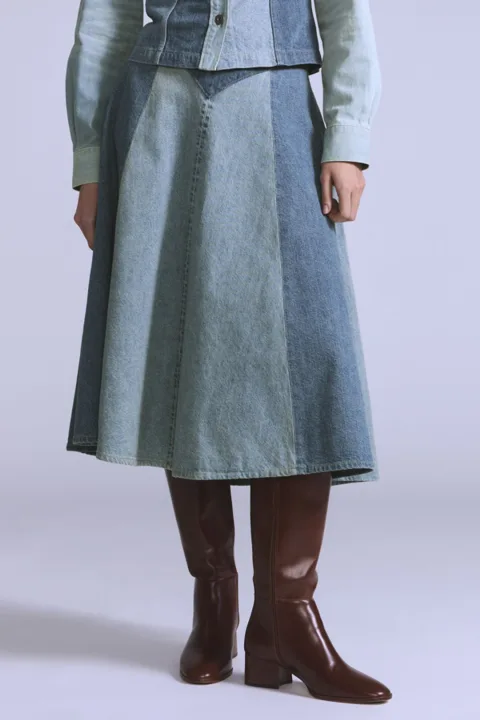 Levi's Jupe Roper - Femme - Bleu / Cuetil MOJ - 27