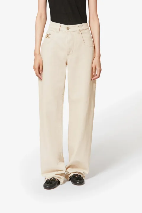 Pantalon Jeyda - Femme - Bleu - Taille 42