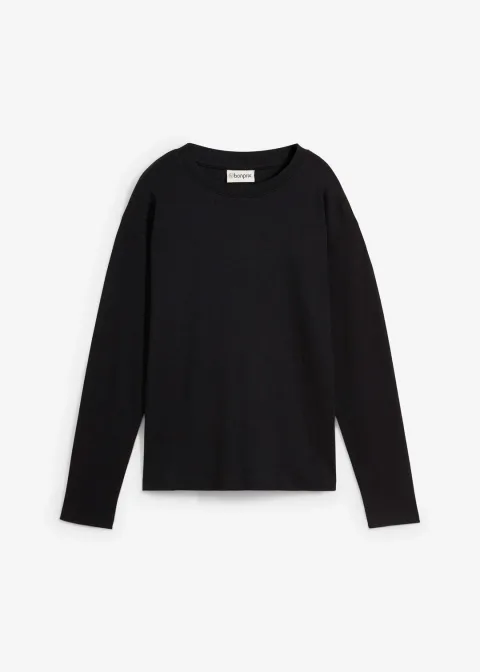 T-shirt manches longues 100% coton épais