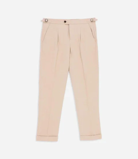 IZAC - Pantalon ville séparable beige mastic BREC