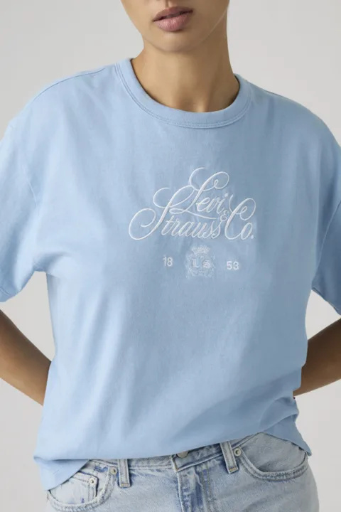Levi's T Shirt Graphique Vintage - Femme - Rose / Coral Blush - XS
