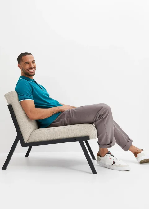 Lot de 2 polos en maille piquée 100% coton