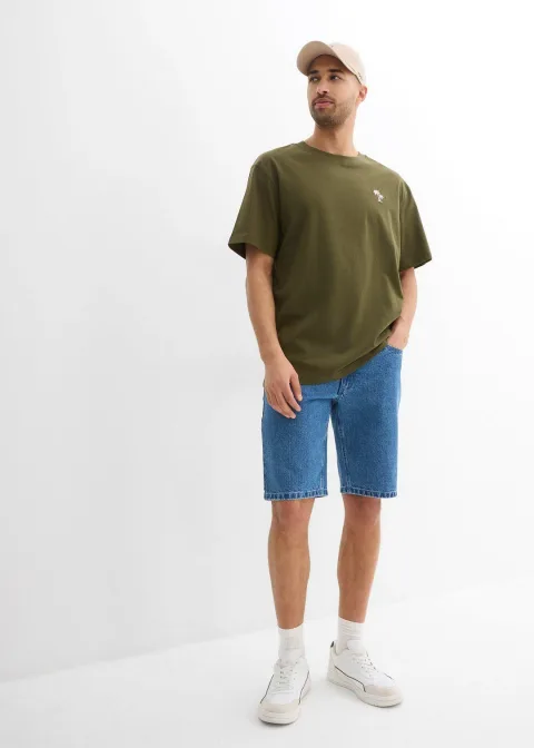 T-shirt avec imprimé dos, loose