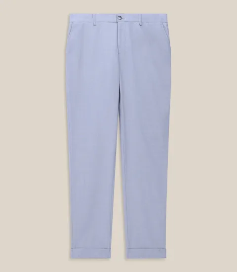 IZAC - Pantalon chino taille elastique gris