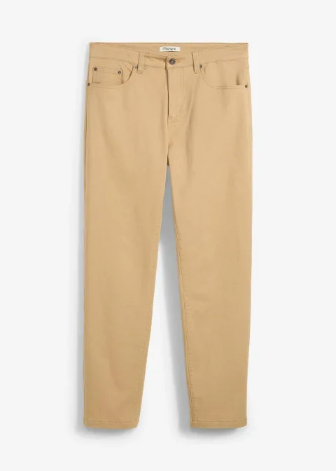 Pantalon droit et extensible, coupe classique