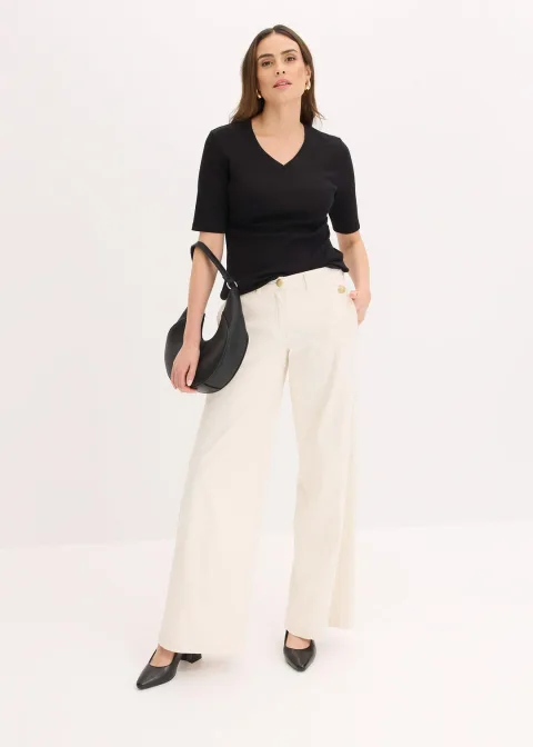 Pantalon large et extensible