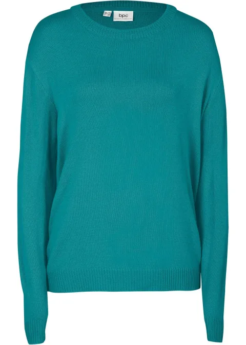 Pull col rond en maille