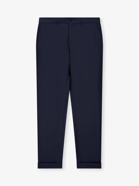 IZAC - Pantalon avec taille élastiquée marine