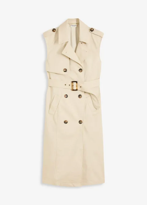 Robe trench avec ceinture (ens. 2 pces)
