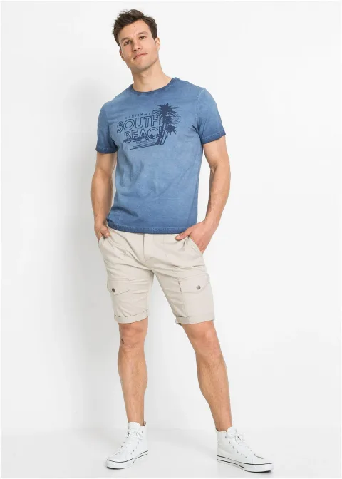 T-shirt aspect délavé 100% coton