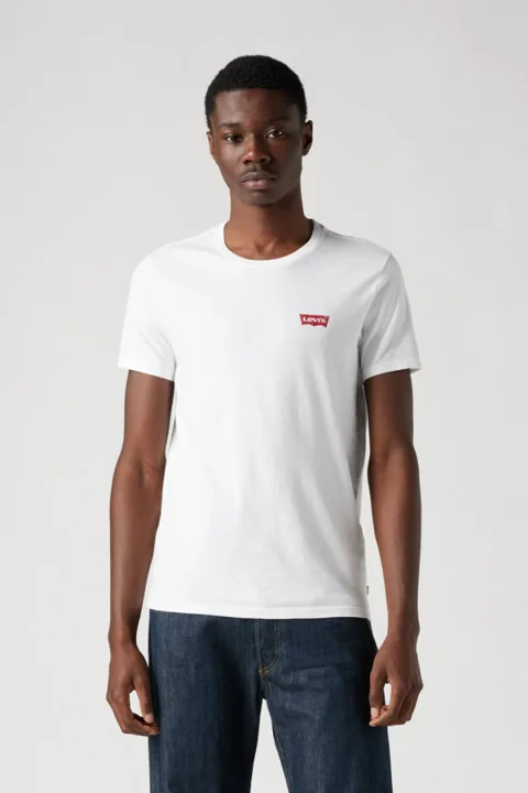 Levi's T Shirt Graphique À Col Rond Lot De 2 - Homme - Noir / Caviar - 2XL