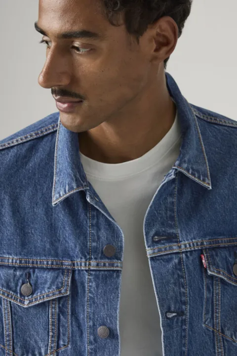 Levi's Veste Trucker - Homme - Bleu / Million Dollar - 2XL