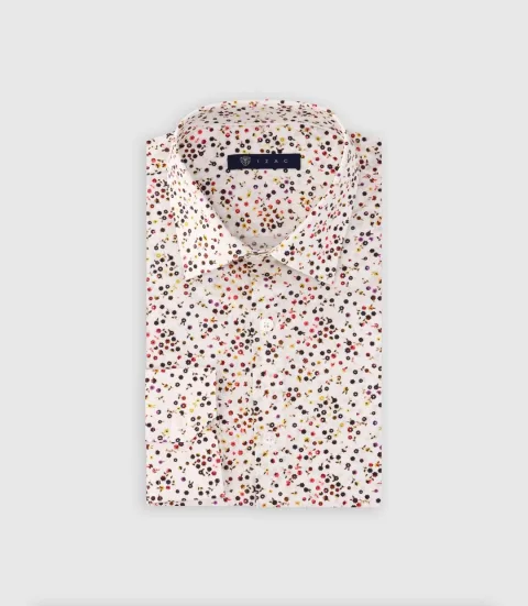 IZAC - Chemise ajustée blanche