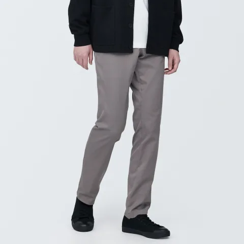 Pantalon Chino en coton stretch coupe slim pour homme