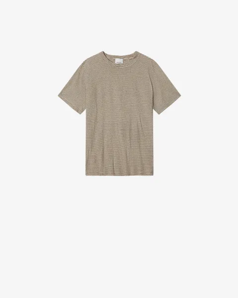 Tee Shirt Leon - Homme - Rose Clair-noir - Taille XL