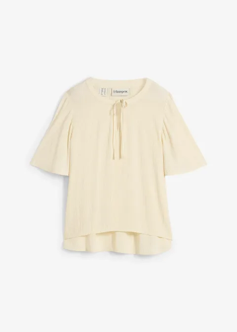 Blouse longue en viscose fluide