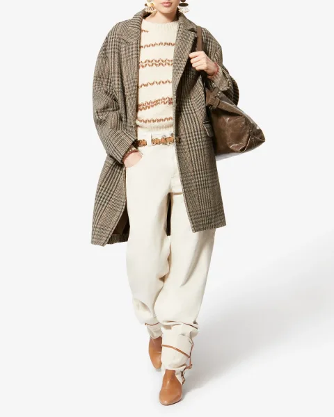 Manteau Limiza - Femme - Beige - Taille 40 - Marant Étoile