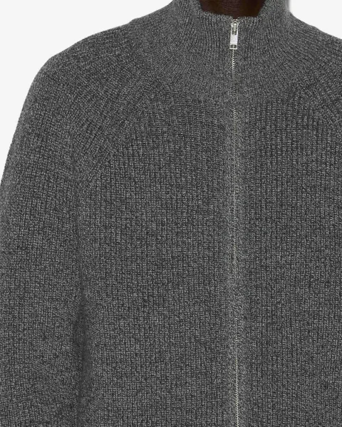 Cardigan Benett - Homme - Gris Foncé - Taille L