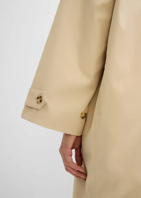 Trench-coat coupe trapèze