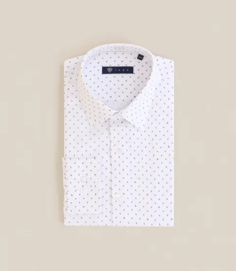 IZAC - Chemise col français camel