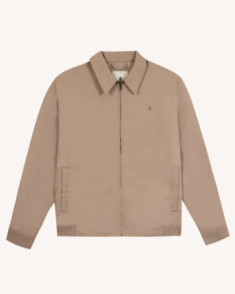 Blouson coton taupe - DOURDAN