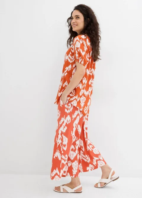 Pantalon en jersey viscose
