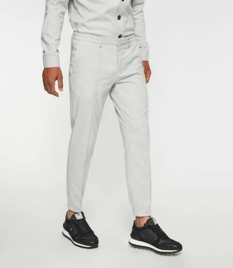 IZAC - Pantalon ville gris clair FSMASH
